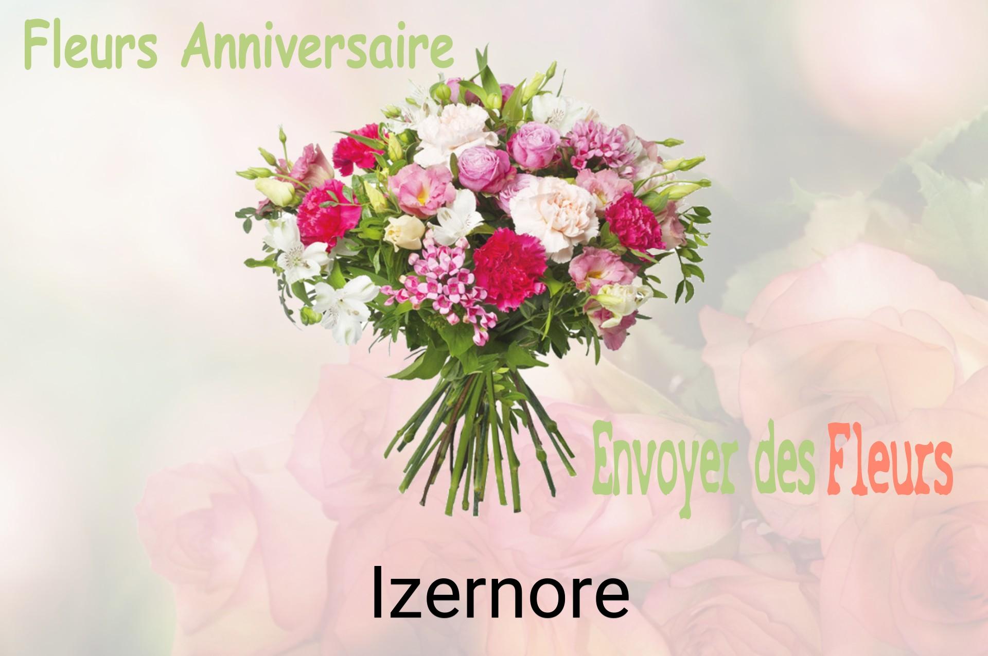 Bouquet de fleurs d’anniversaire livré à Izernore